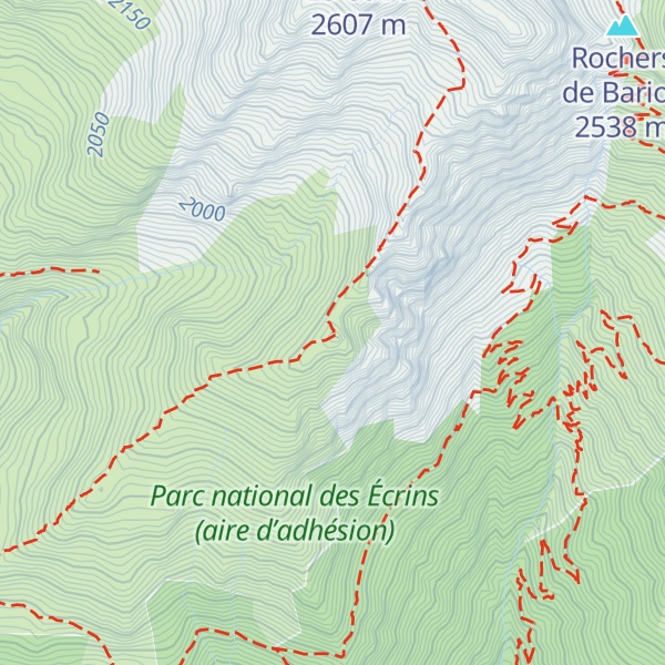 Map of Sommet de la Cavale