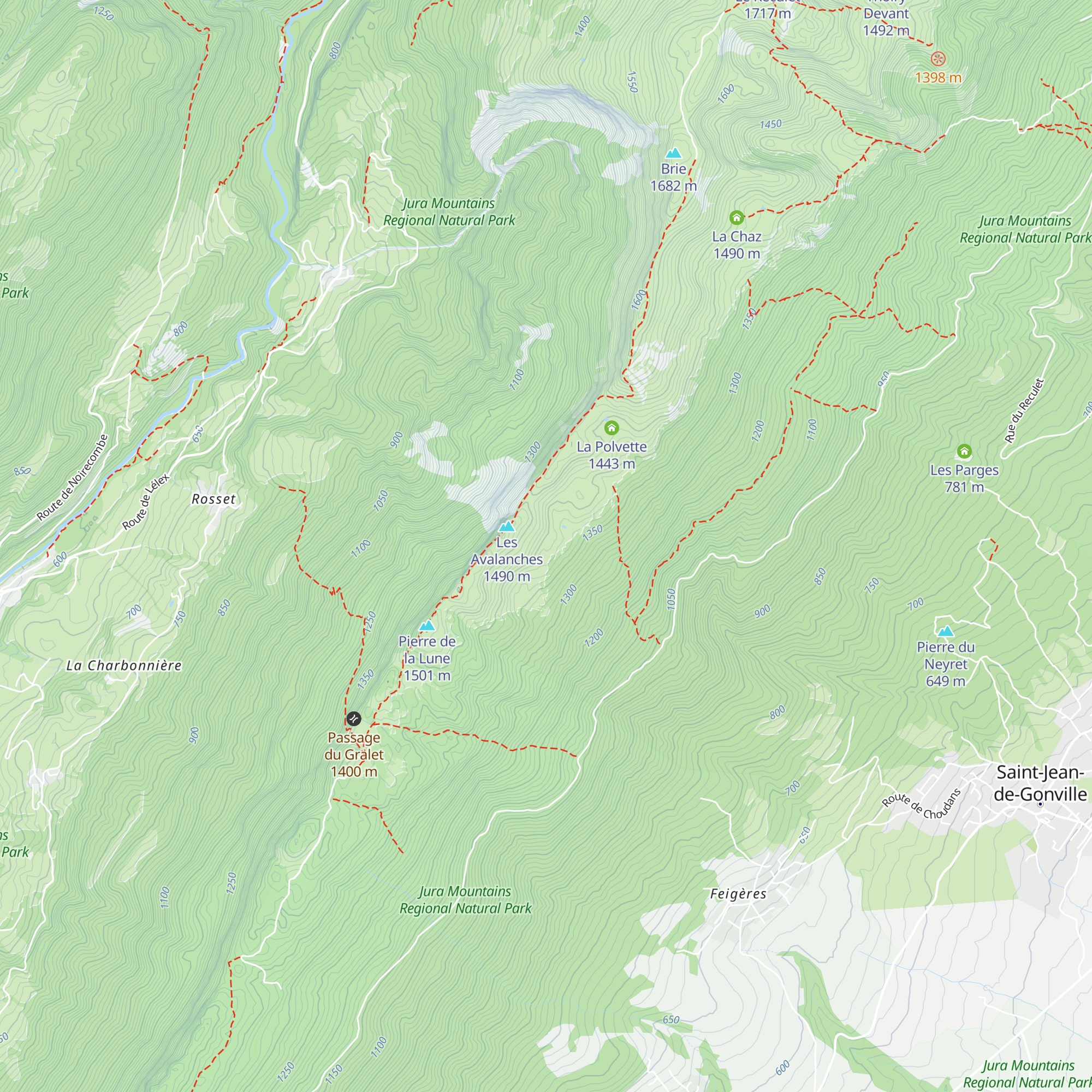 La Capitaine map