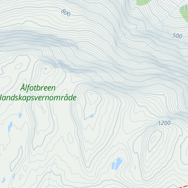 Map of Skjerdingane