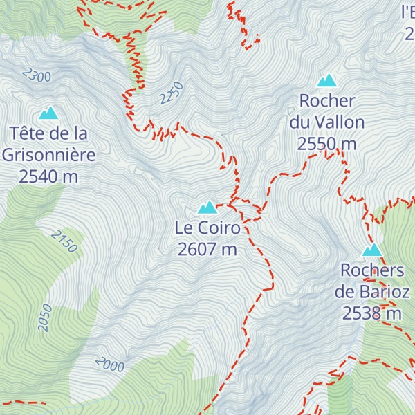 Map of Le Coiro