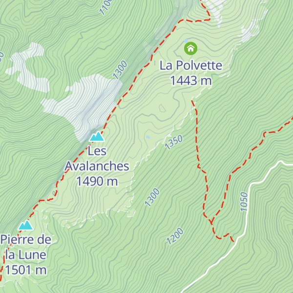Map of La Capitaine