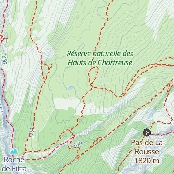 Map of Chalet de l'alpe