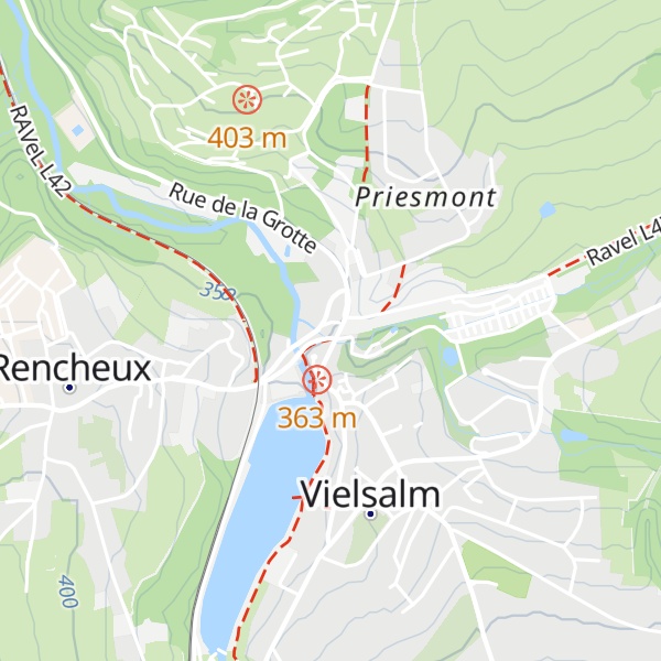 Map of ADL Vielsalm