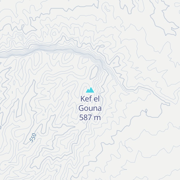 Map of Kef el Gouna