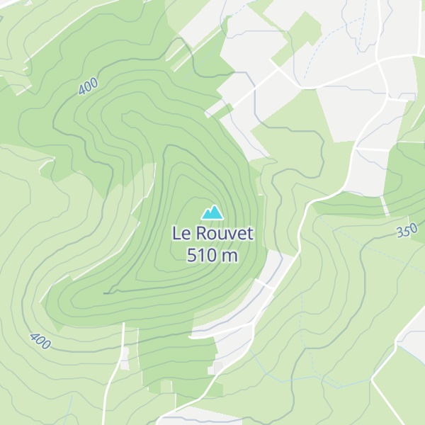 Map of Le Rouvet
