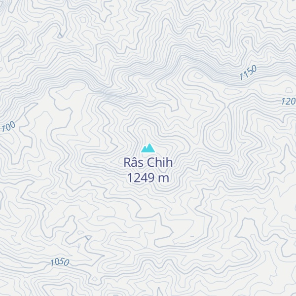 Map of Râs Chih