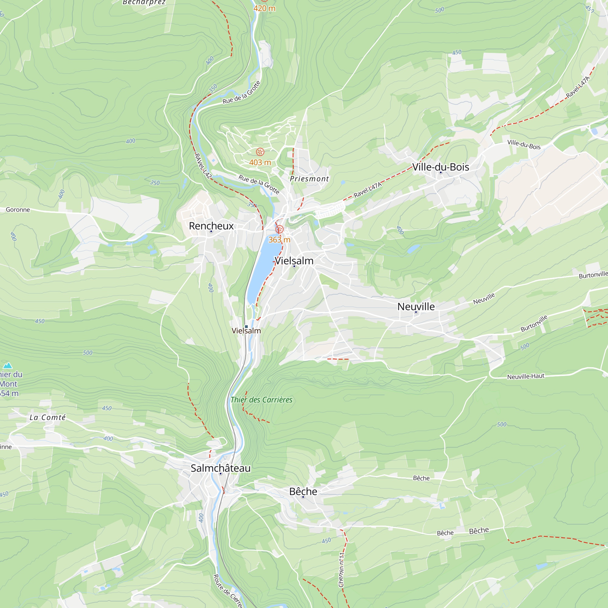 De Markies van Vielsalm map