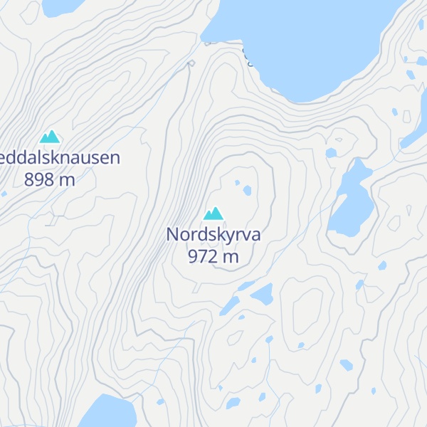 Map of Nordskyrva