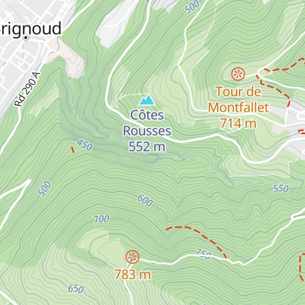 Map of Centrale de Loury