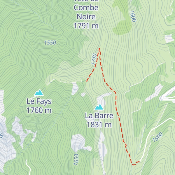 Map of La Manche