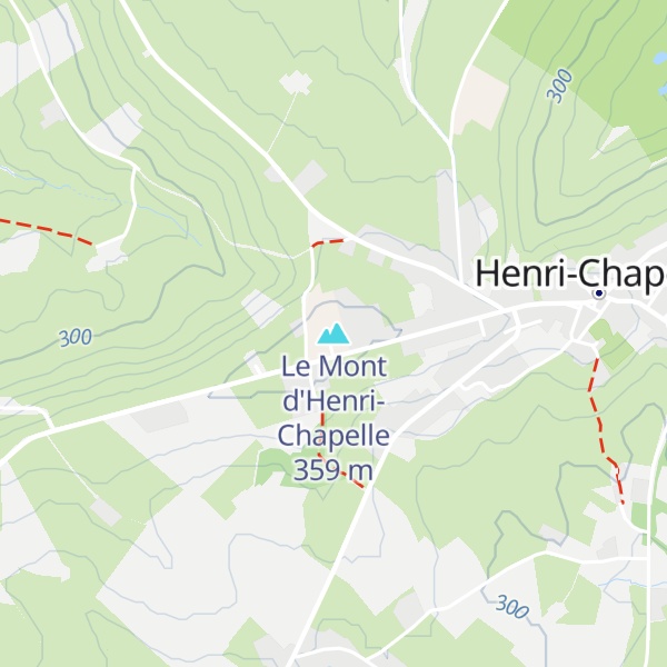 Map of Le Mont d'Henri-Chapelle