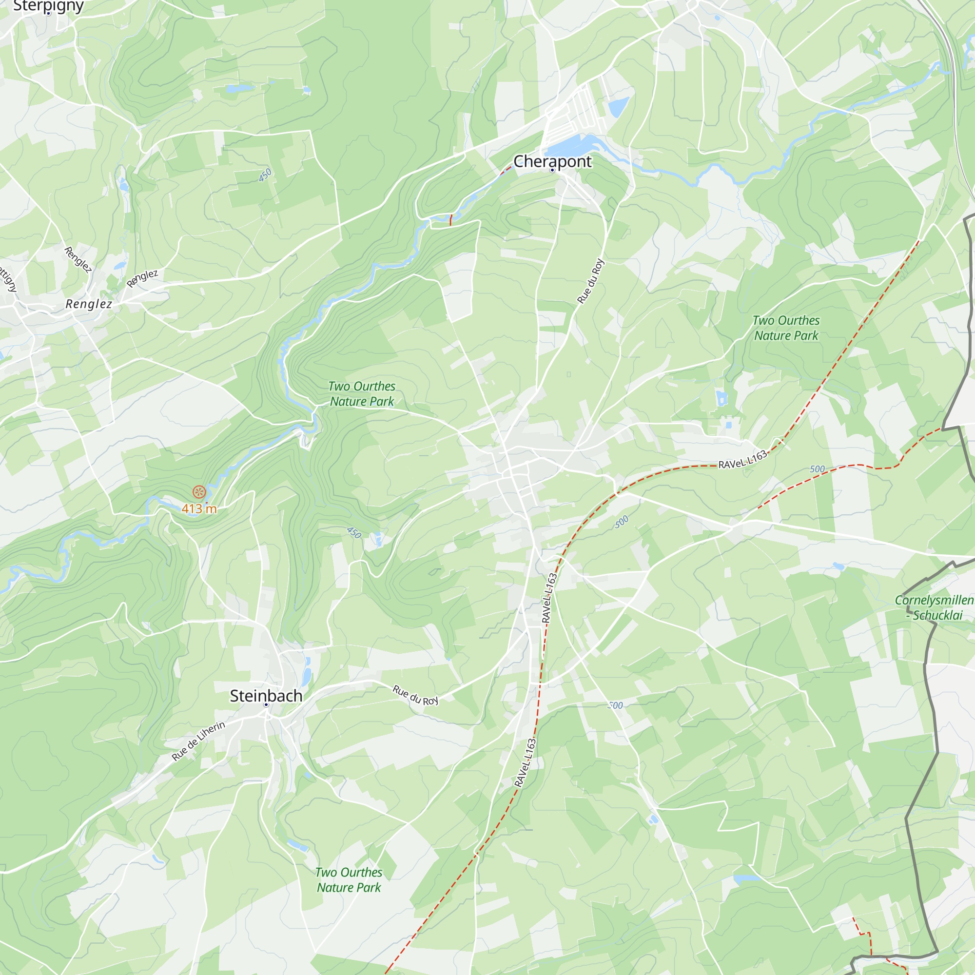 Gîtes de Quasbar map