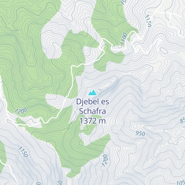 Map of Djebel es Schafra