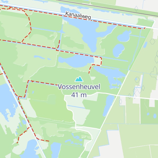 Map of Vossenheuvel