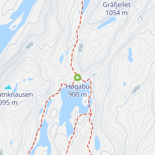 Map of Høgabu