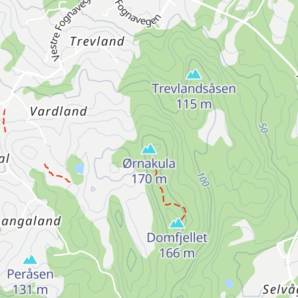 Map of Ørnakula