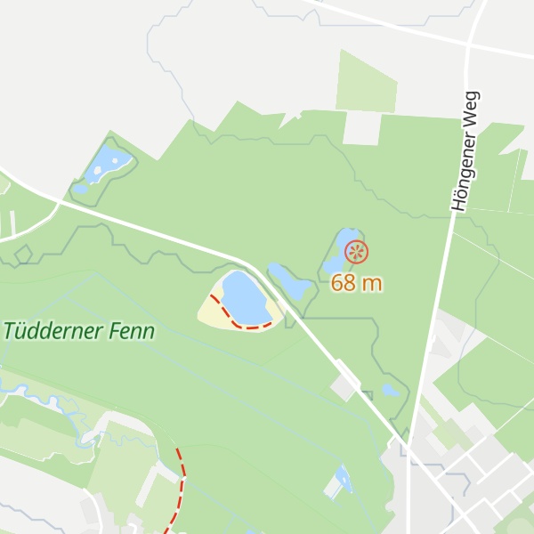 Map of Hütte am Angelweiher