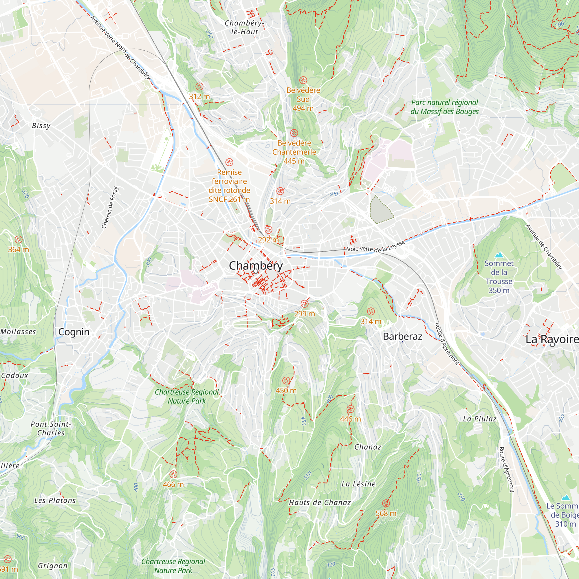 Office de Tourisme - Activité Plein Air map