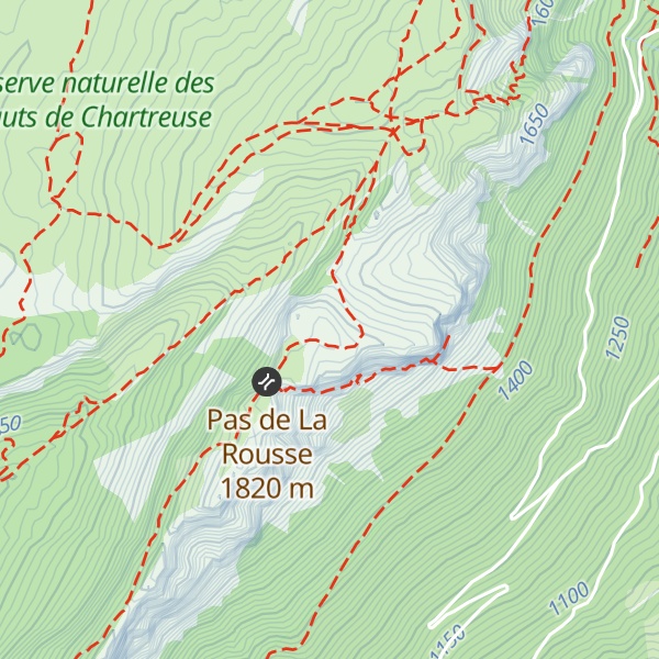 Map of La Rousse