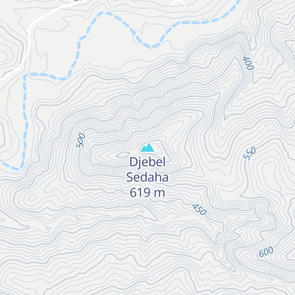 Map of Djebel Sedaha