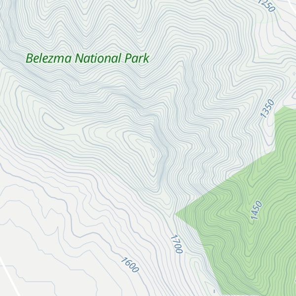 Map of Djebel el Mhasseur
