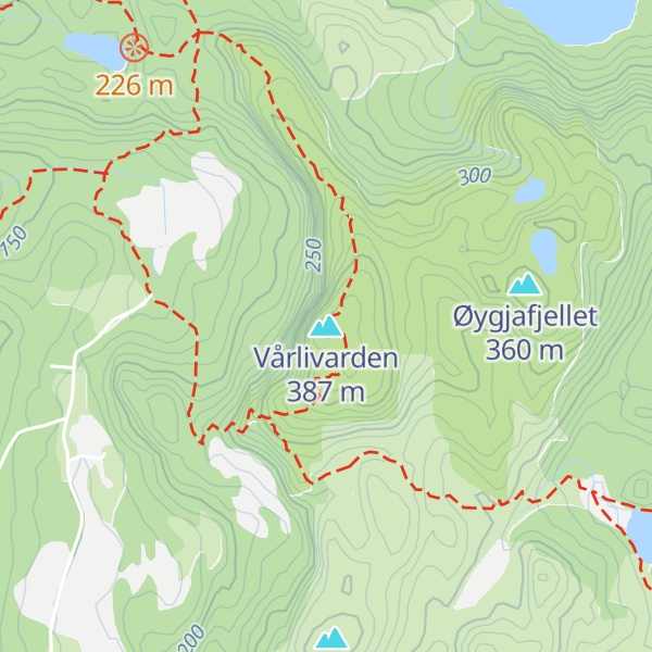Map of Vårlivarden