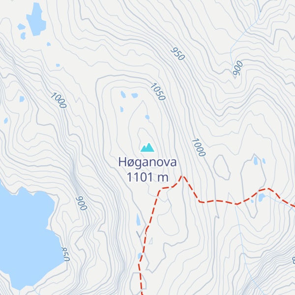 Map of Høganova