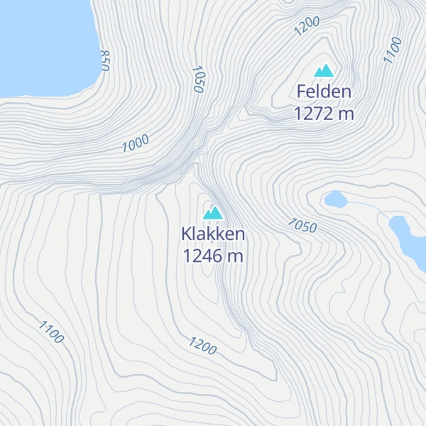 Map of Klakken