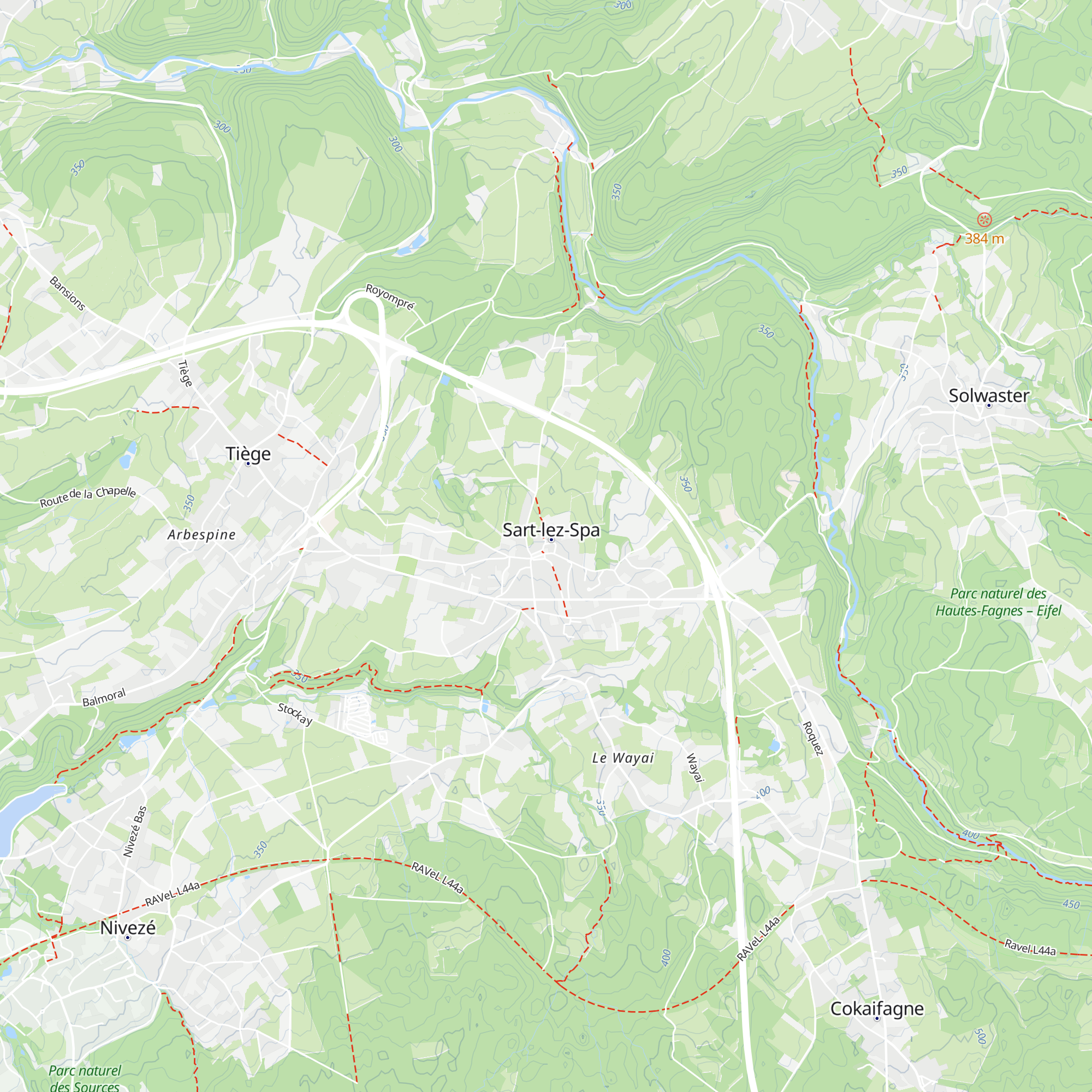 Office du Tourisme de Jalhay - Sart map