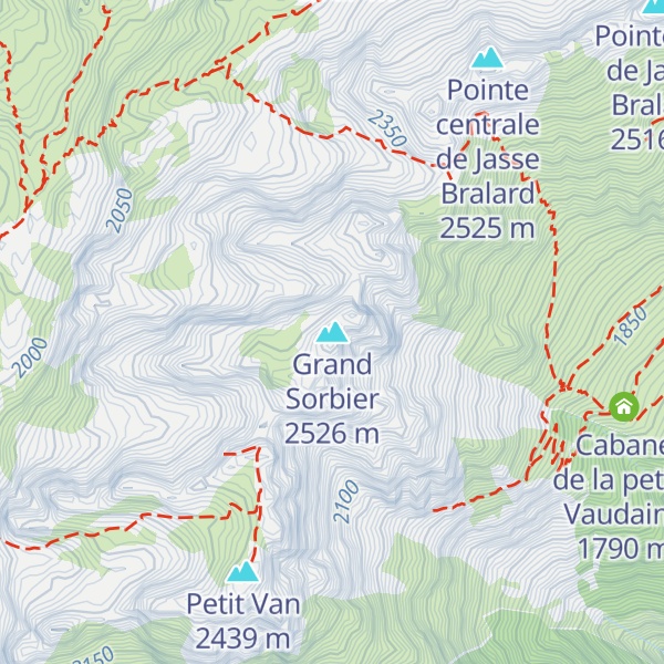 Map of Grand Sorbier