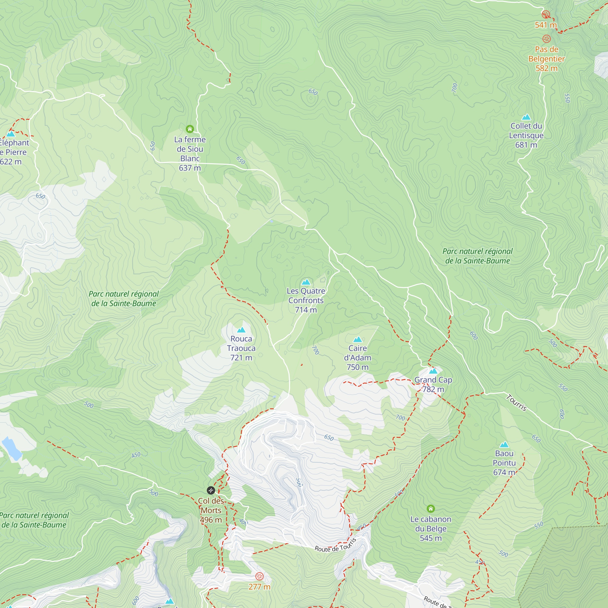 Cabanon du déserteur map
