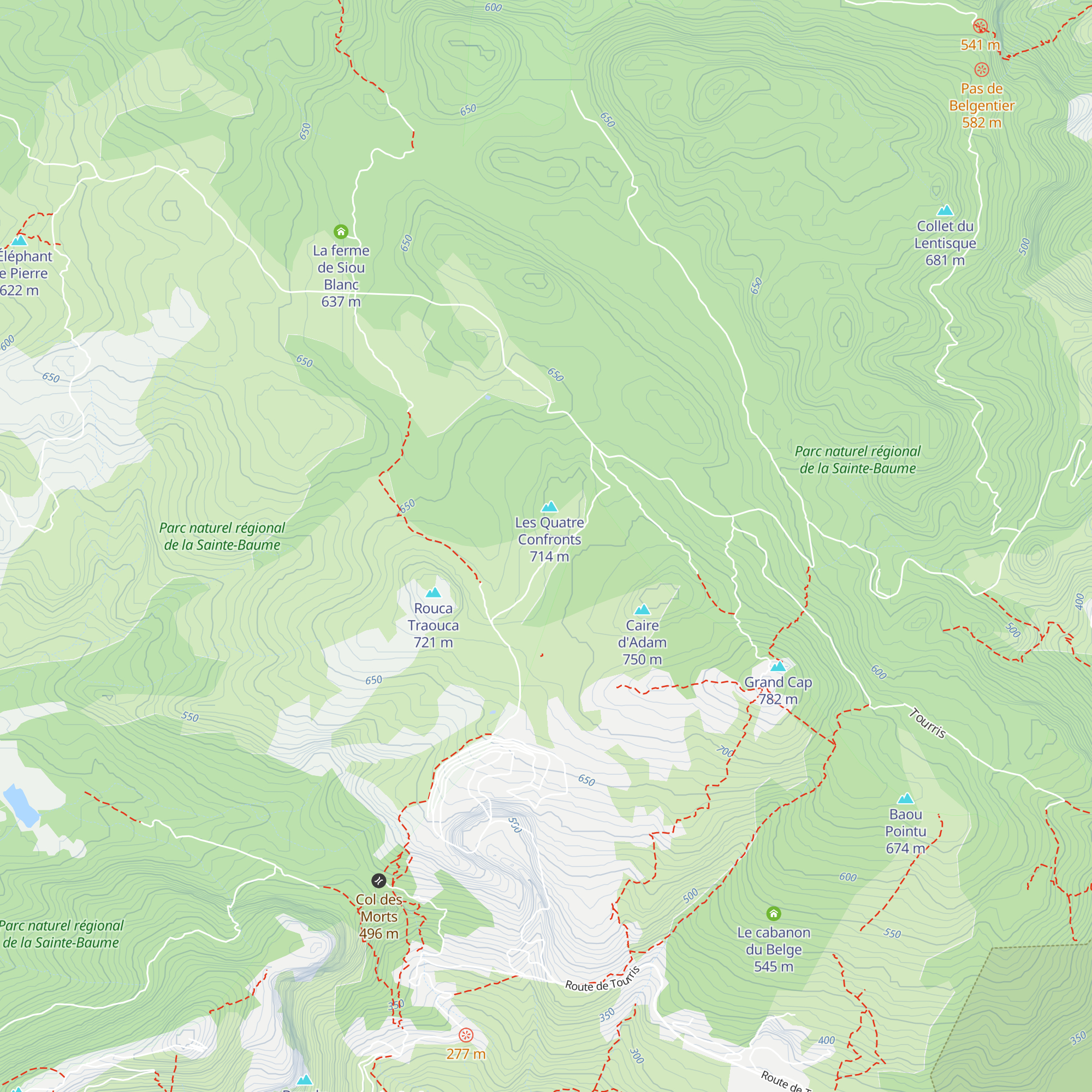 Cabanon du déserteur map