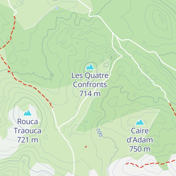 Map of Cabanon du déserteur