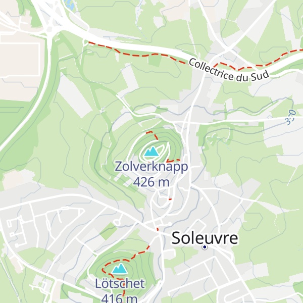 Map of Zolverknapp