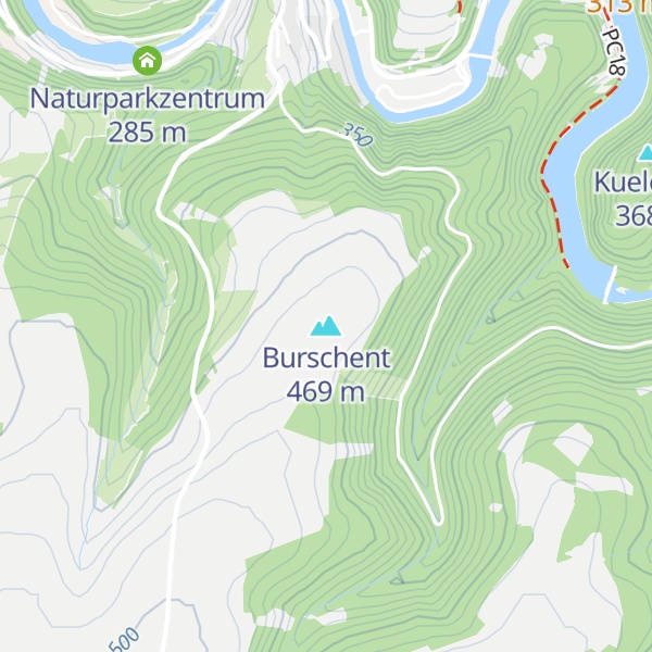 Map of Burschent