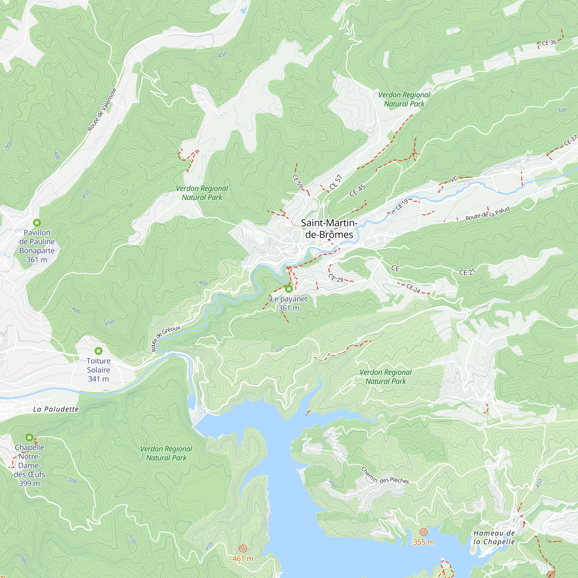 Le payanet map