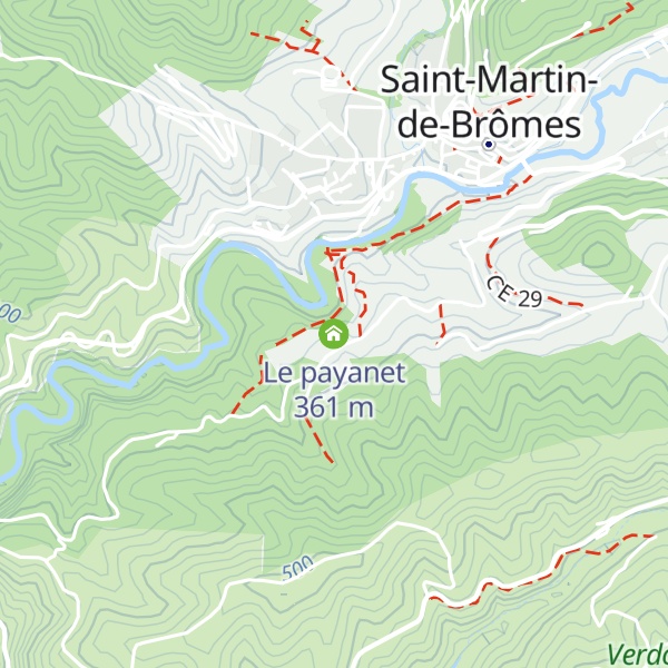 Map of Le payanet