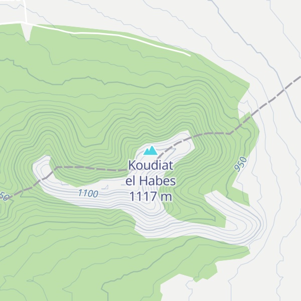 Map of Koudiat el Habes
