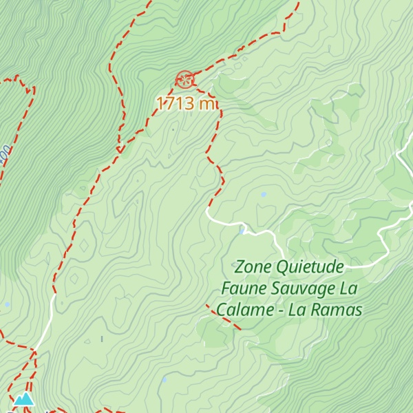 Map of Refuge Curson