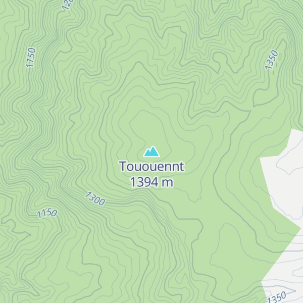 Map of Tououennt