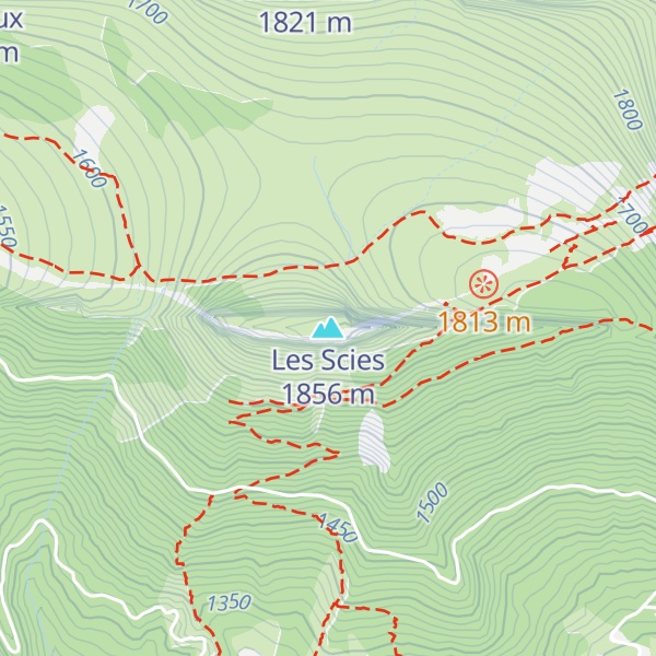 Map of Les Scies