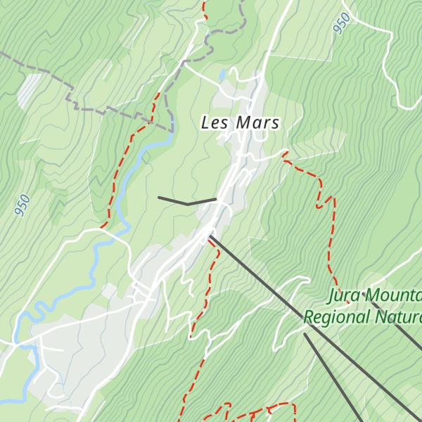 Map of La Cabanne
