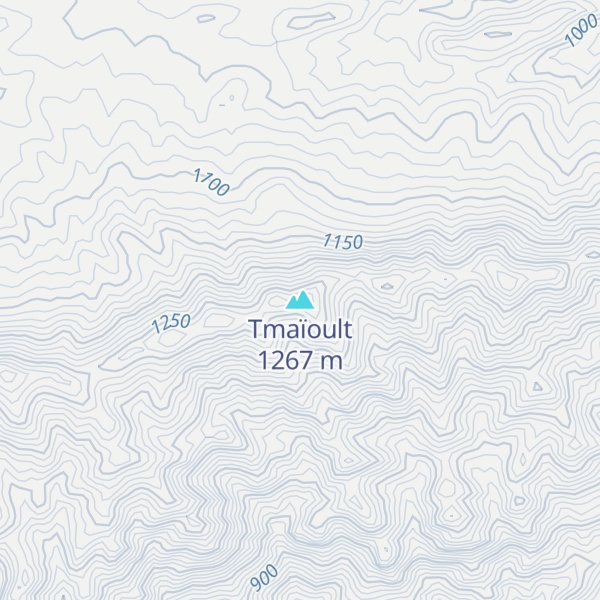Map of Tmaïoult