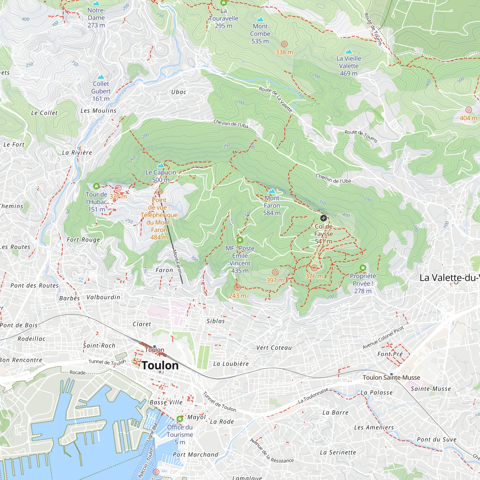 MF : Poste Emile Vincent map