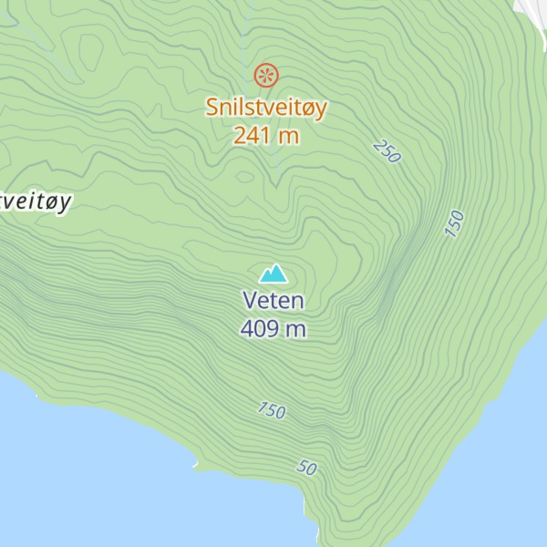 Map of Veten
