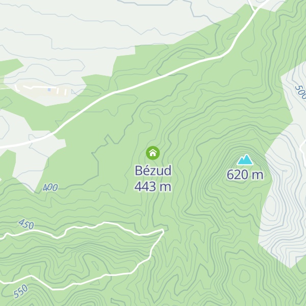 Map of Bézud