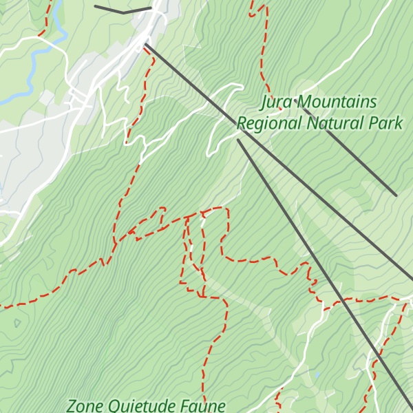 Map of Chalet-Refuge Le Ratou