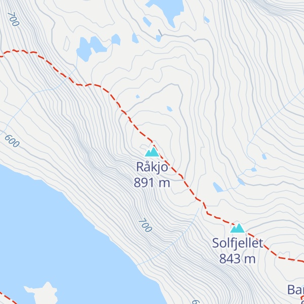 Map of Råkjo