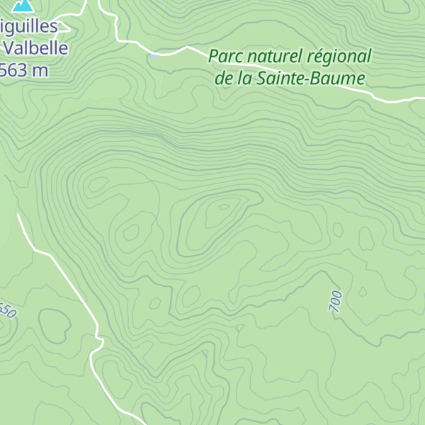 Map of Barre des Bidoufles