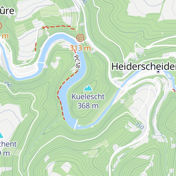 Map of Kuelescht